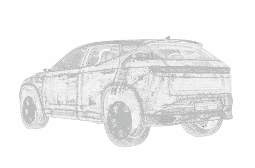 car sketch that shows a latch