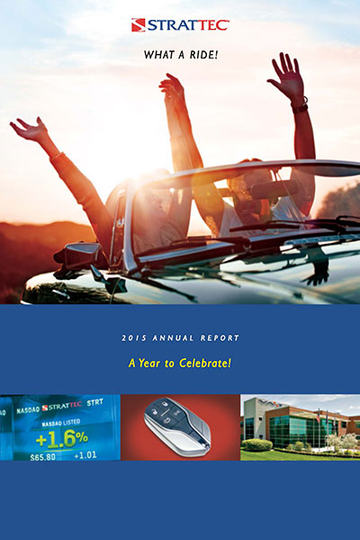 Strattec 2015 Annual Report