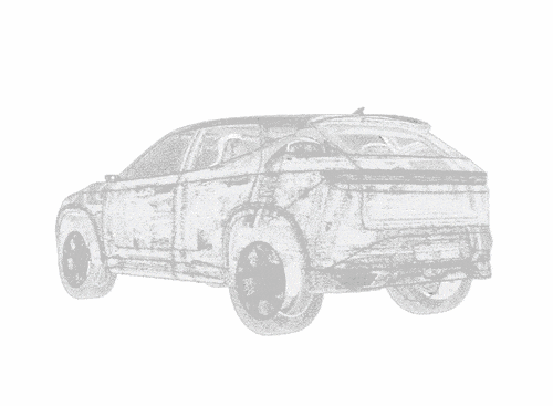 sketched car hatch with highlighted spindles